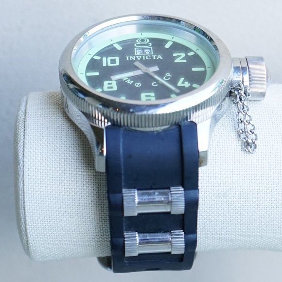 INVICTA 4342 Russian Diver Watch + NEW BATTERY - Picture 10 of 15